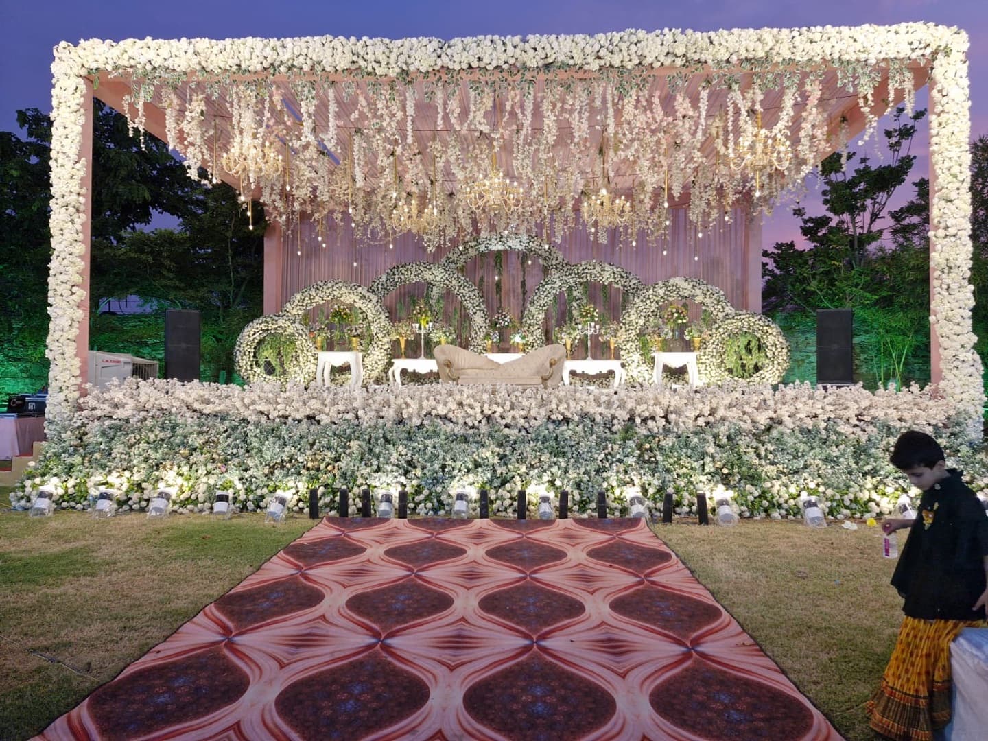 Mandap Floral Canopy